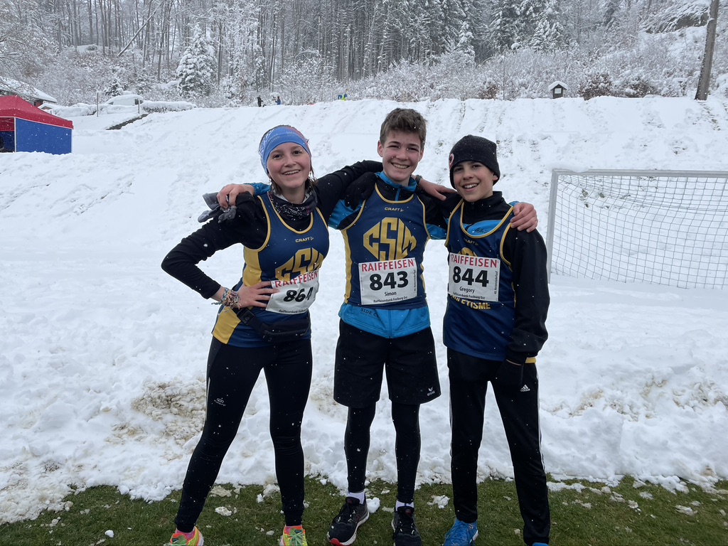 Heintenriederlauf sous la neige - Club Sportif Le Mouret