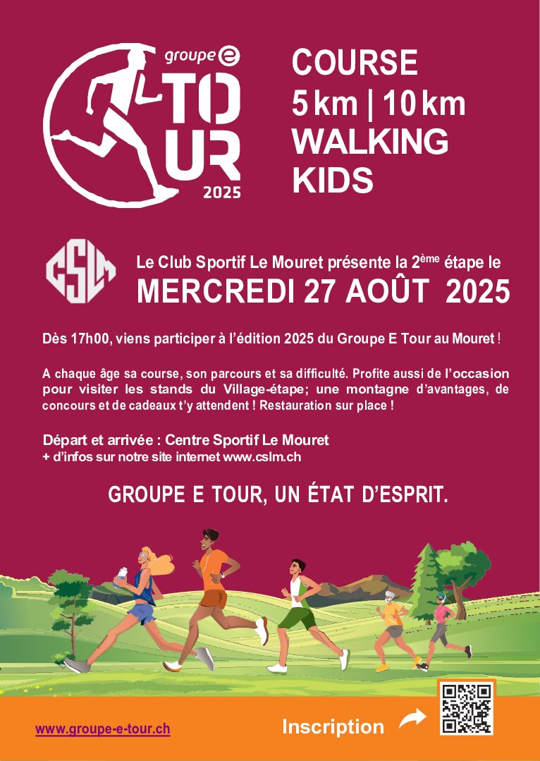 Groupe E Tour – 2ème étape au Mouret le 27 août 2025