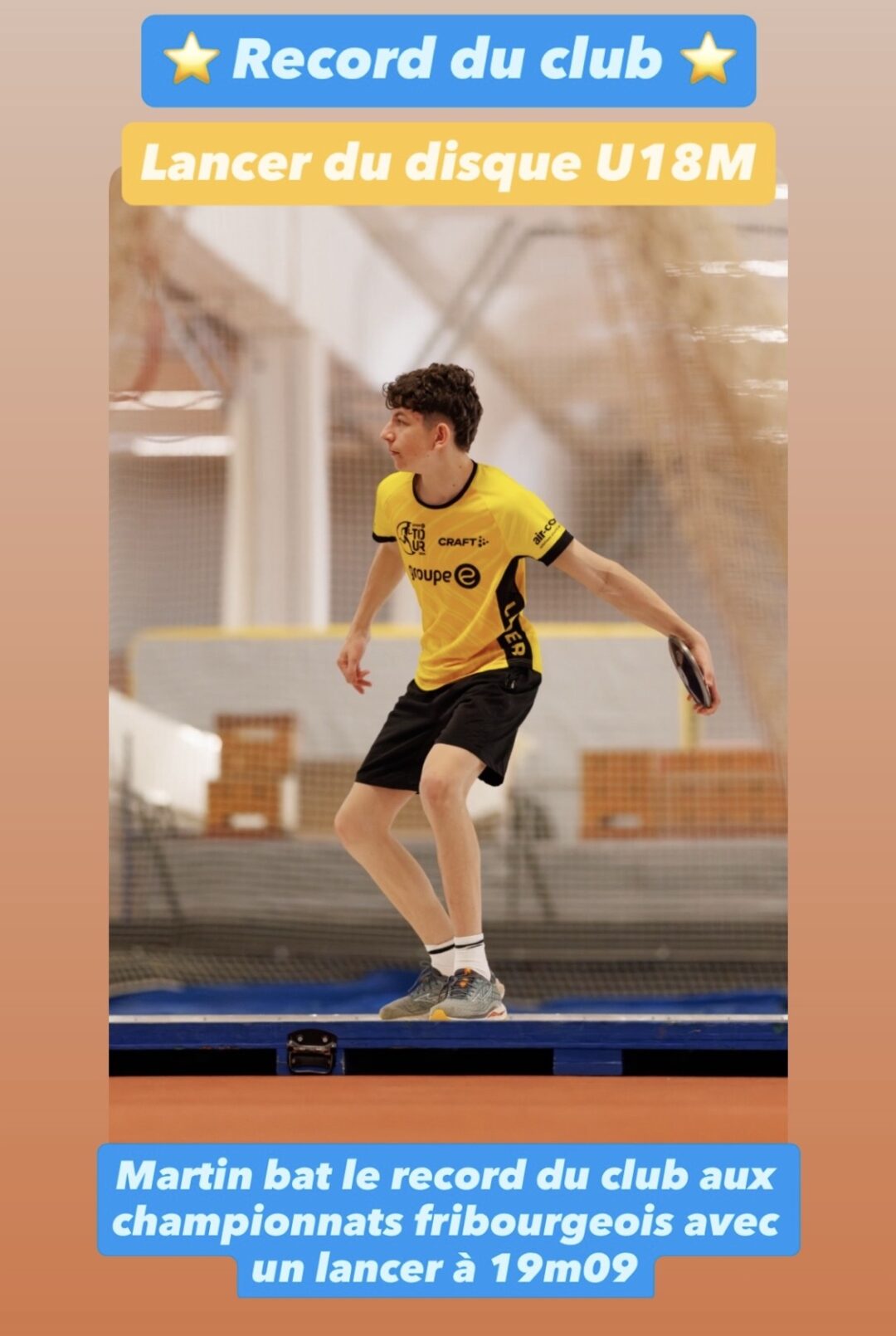 Record du club – Bravo Martin