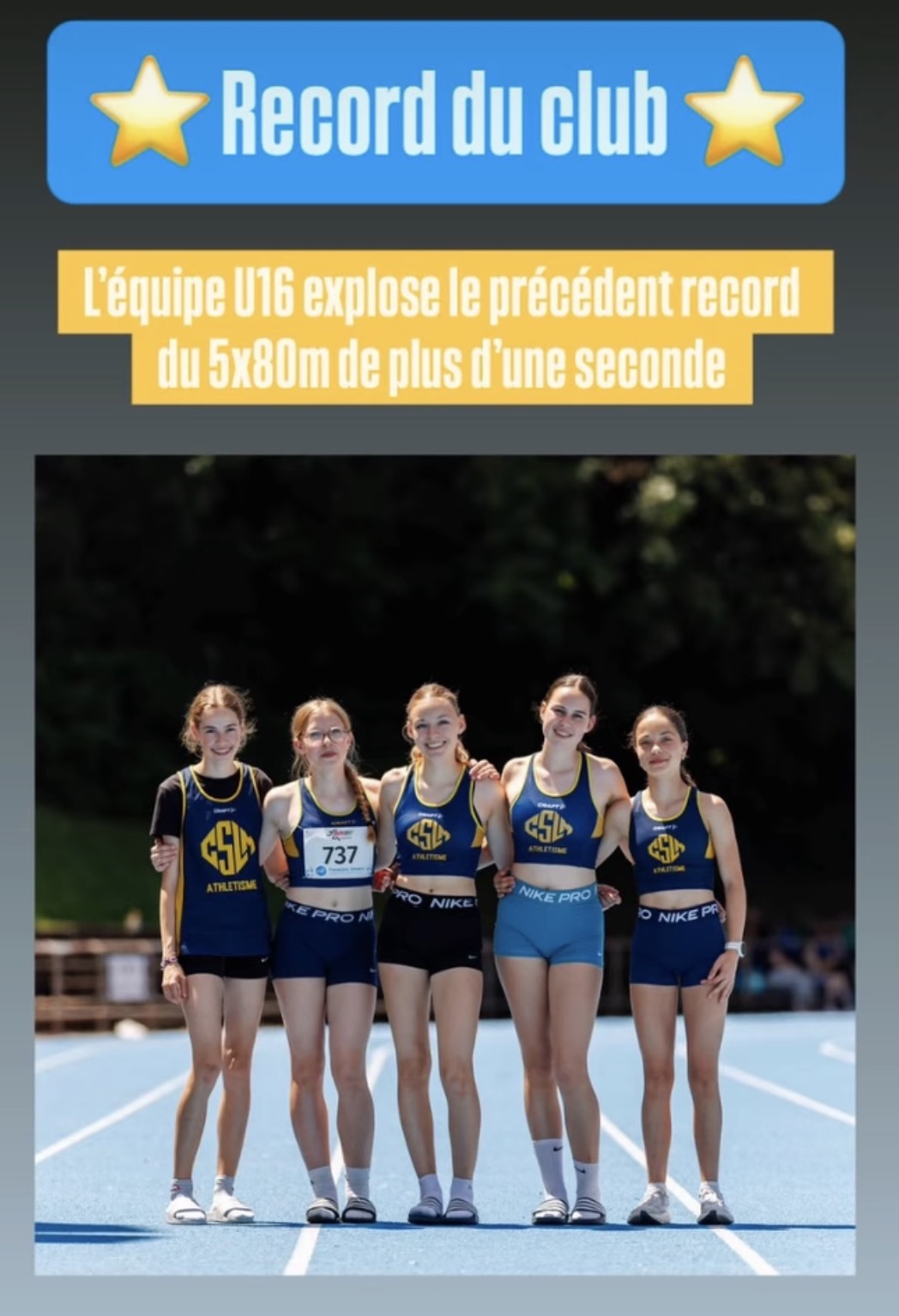 Record du club !